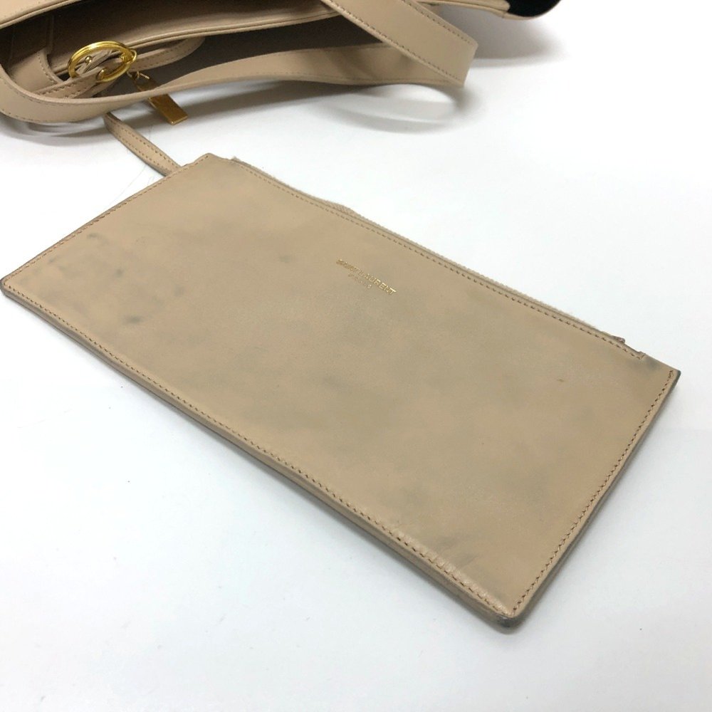SAINT LAURENT Beige Tote Bag - Picture 11 of 15